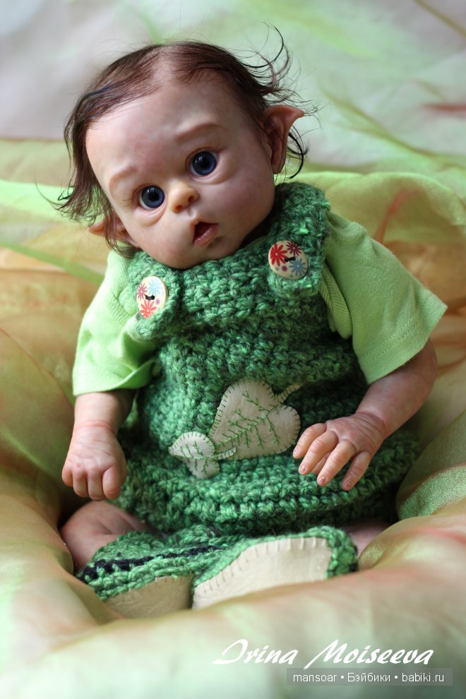 Эльфики реборн Митрошка и Матрёна (фото 2)