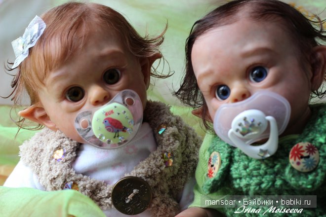 Эльфики реборн Митрошка и Матрёна (фото 10)