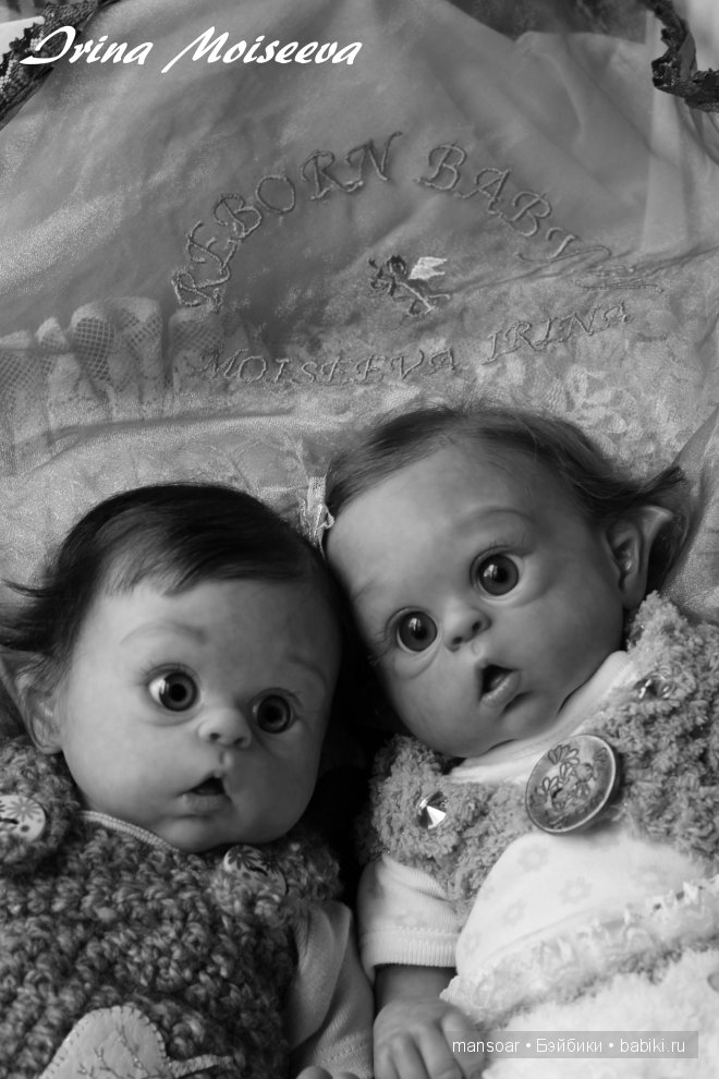 Эльфики реборн Митрошка и Матрёна