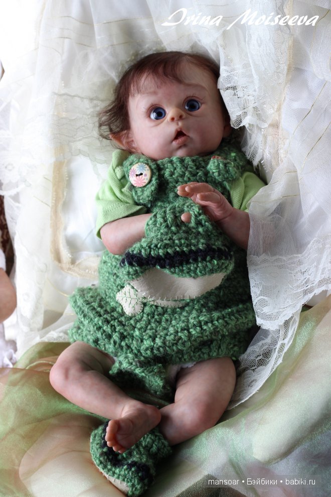 Эльфики реборн Митрошка и Матрёна