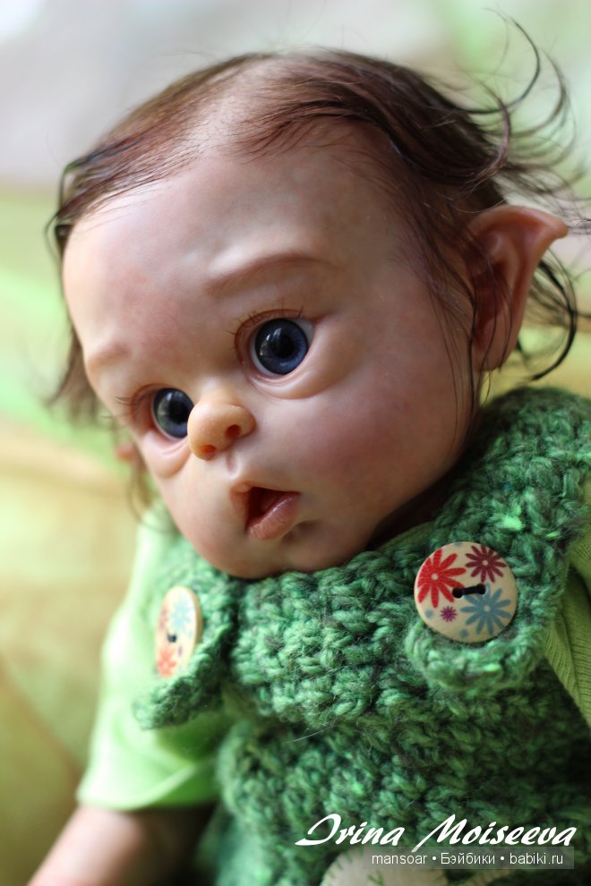 Эльфики реборн Митрошка и Матрёна (фото 3)