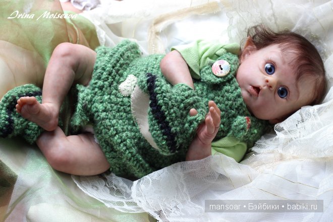 Эльфики реборн Митрошка и Матрёна