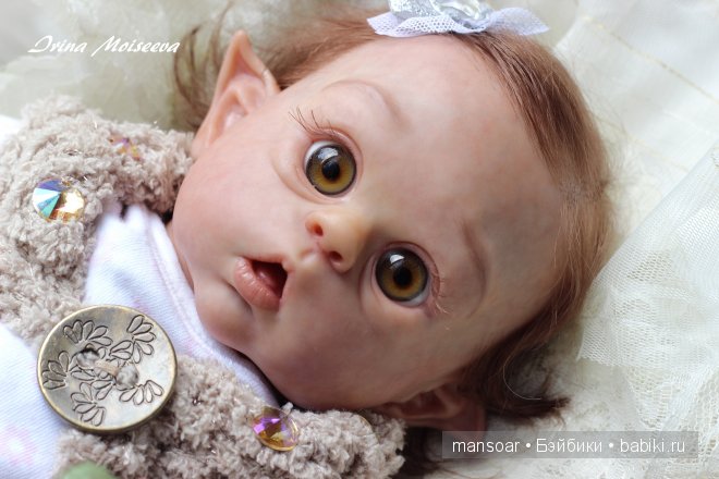 Эльфики реборн Митрошка и Матрёна