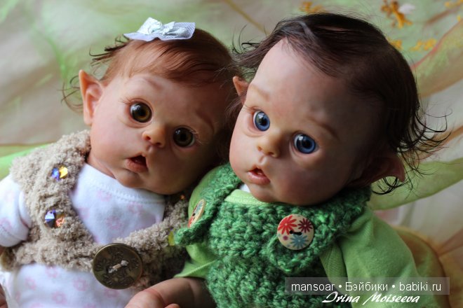 Эльфики реборн Митрошка и Матрёна (фото 9)