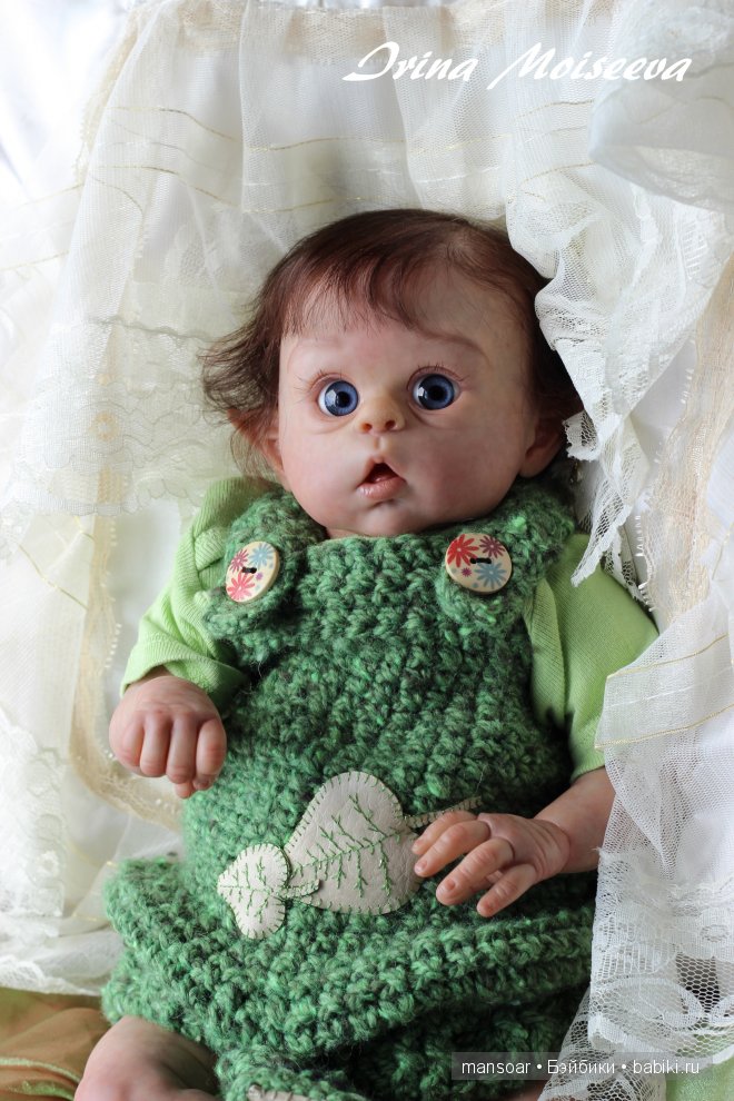 Эльфики реборн Митрошка и Матрёна