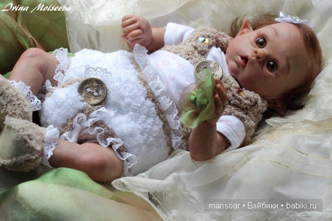 Эльфики реборн Митрошка и Матрёна