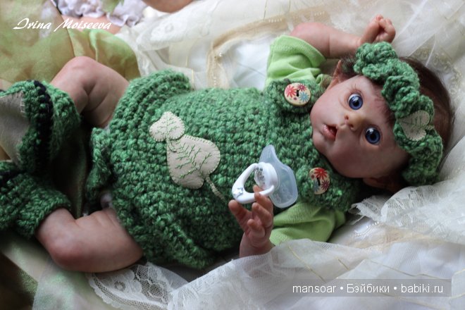 Эльфики реборн Митрошка и Матрёна