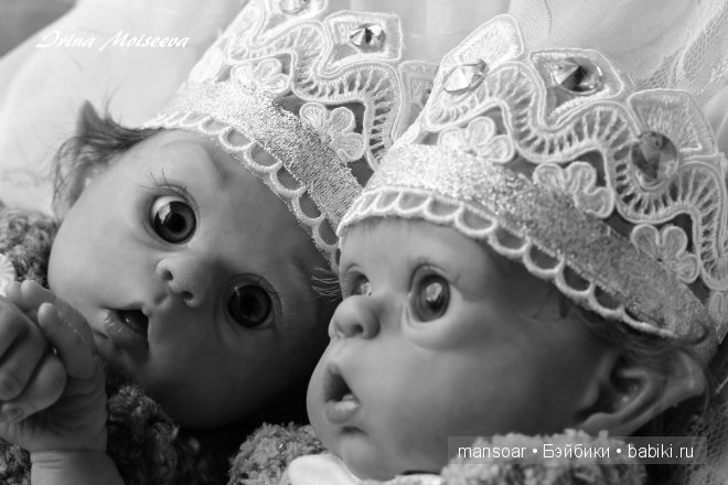 Эльфики реборн Митрошка и Матрёна