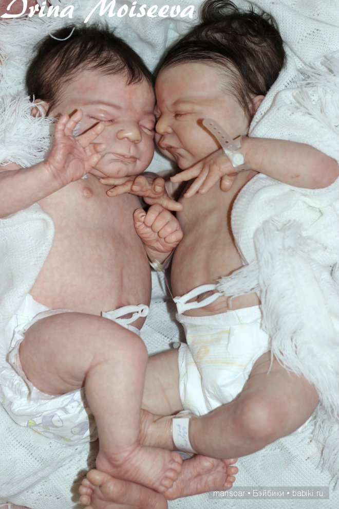 Клаус и Мира, малыши из молда Knox и Miracle от Laura Lee Eagles