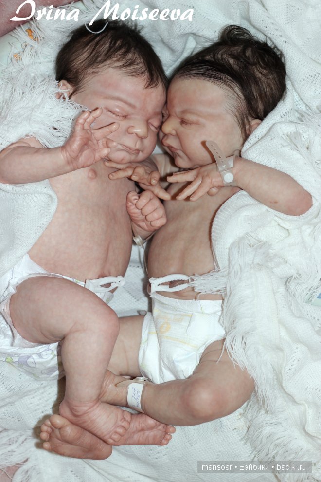 Клаус и Мира, малыши из молда Knox и Miracle от Laura Lee Eagles (фото 5)