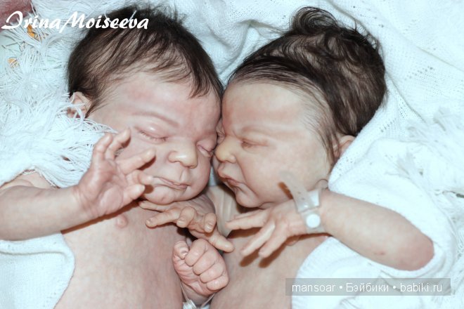 Клаус и Мира, малыши из молда Knox и Miracle от Laura Lee Eagles (фото 4)