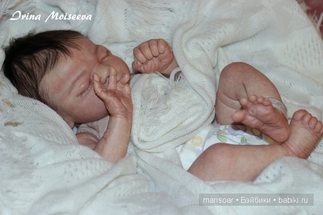 Клаус и Мира, малыши из молда Knox и Miracle от Laura Lee Eagles