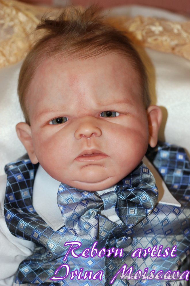 Кукла реборн Василь или Василина