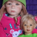 Лотта и Лиззи от Annette Himstedt. Грусть и озорство