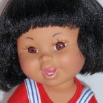 К нам приехала сестричка Мерри-Керри, Galoob Baby Face doll