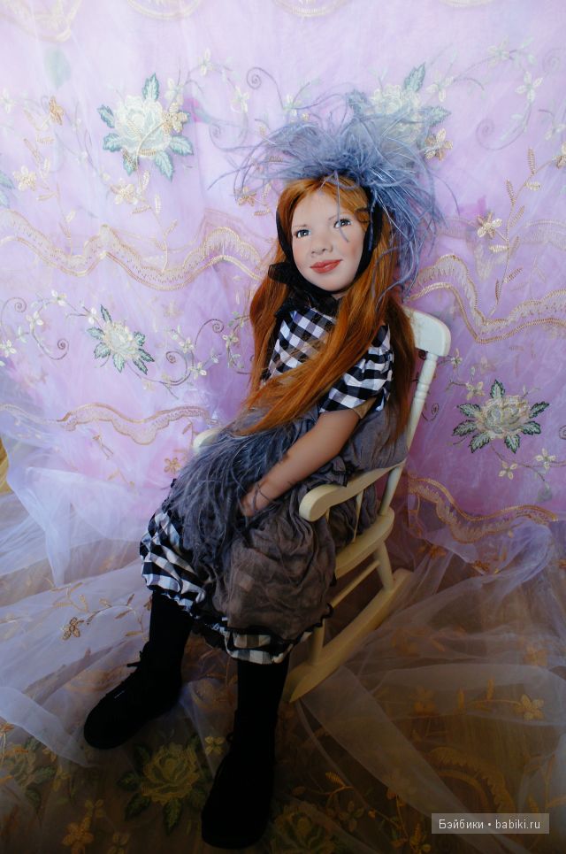 Красотка фотомодель - коллекционная кукла Zwergnase