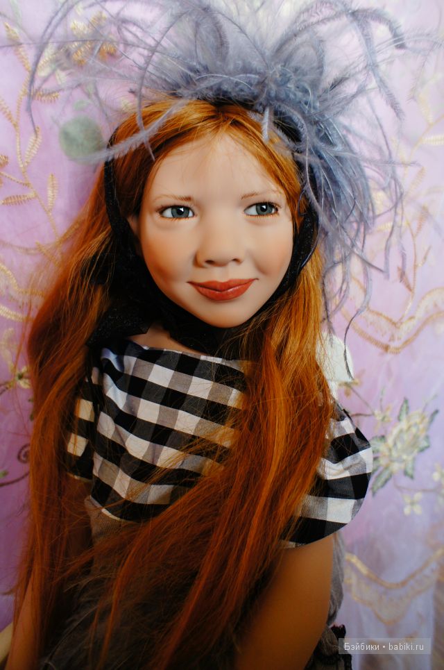 Красотка фотомодель - коллекционная кукла Zwergnase