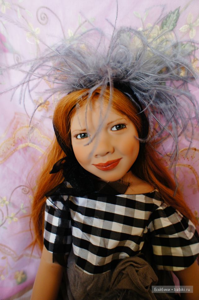 Красотка фотомодель - коллекционная кукла Zwergnase (фото 4)