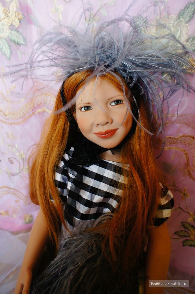 Красотка фотомодель - коллекционная кукла Zwergnase (фото 3)