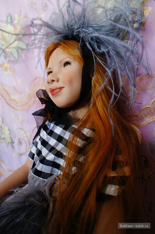 Красотка фотомодель - коллекционная кукла Zwergnase (фото 5)