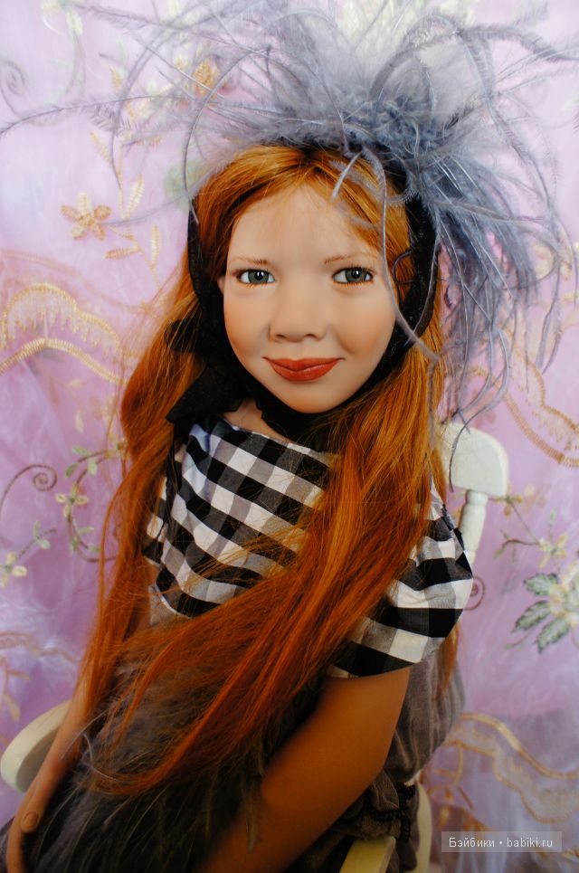 Красотка фотомодель - коллекционная кукла Zwergnase