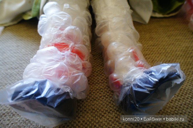 упаковка куклы к отправке