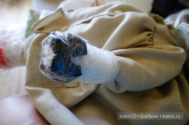 упаковка куклы к отправке