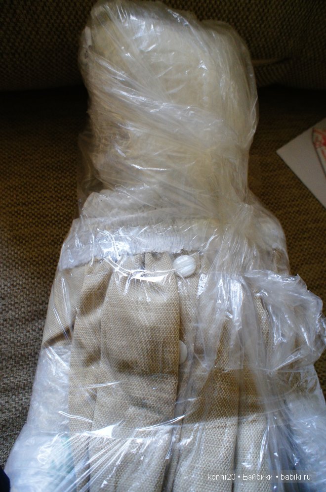 упаковка куклы к отправке