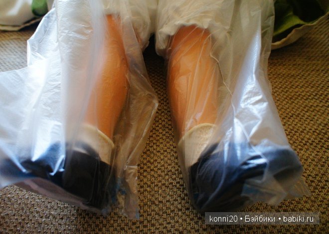 упаковка куклы к отправке