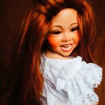 Рыжий образ  фарфоровой Джойки от Дон Адамс - Dawn Adams