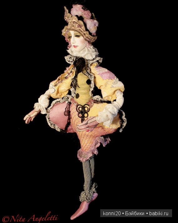 Необычные куклы от американского мастера Nita Angeletti - или "Нью-Йорк и тайны кружева...". Nitaangeletti dolls (фото 5)