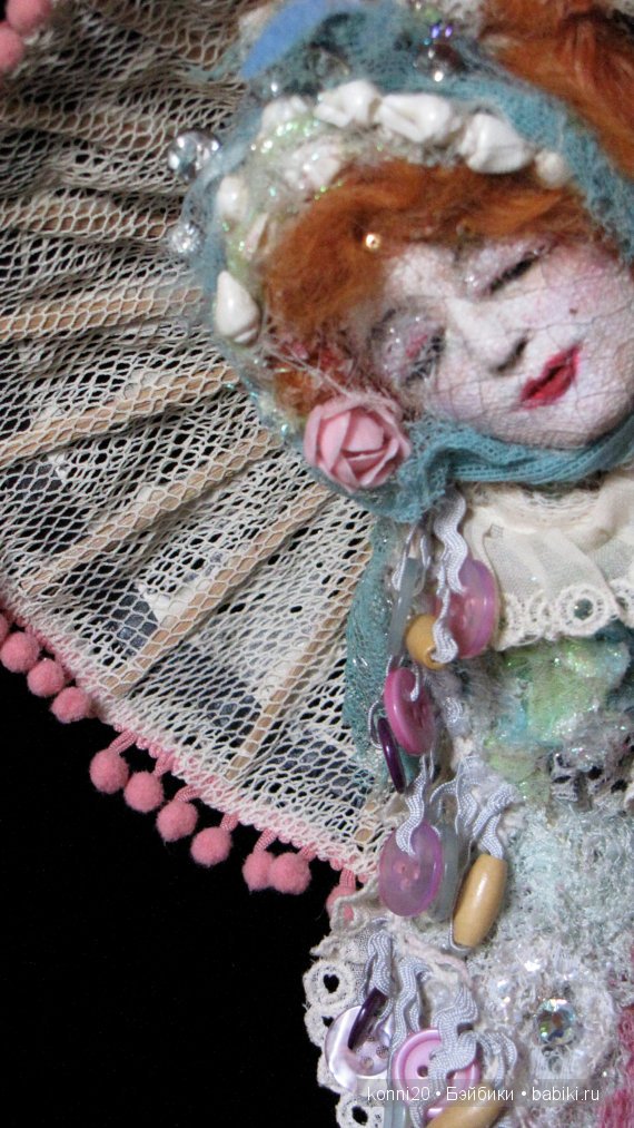Необычные куклы от американского мастера Nita Angeletti - или "Нью-Йорк и тайны кружева...". Nitaangeletti dolls (фото 4)