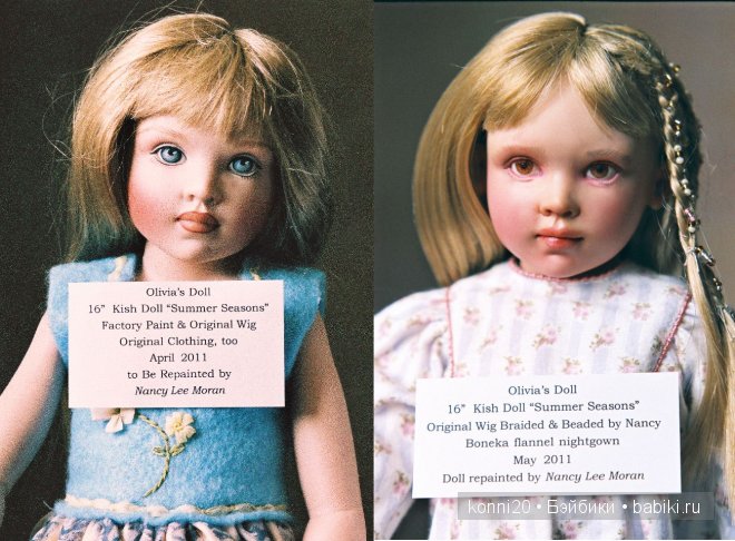 Вот такой художник-мастер Нэнси Ли Моран и ее куклы "ПЕРЕДЕЛКИ". Nancy Lee Moran dolls (фото 7)