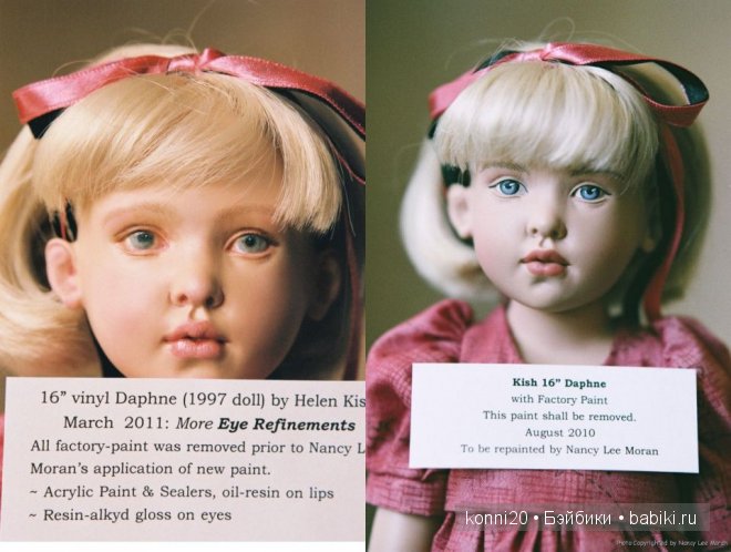 Вот такой художник-мастер Нэнси Ли Моран и ее куклы "ПЕРЕДЕЛКИ". Nancy Lee Moran dolls (фото 3)