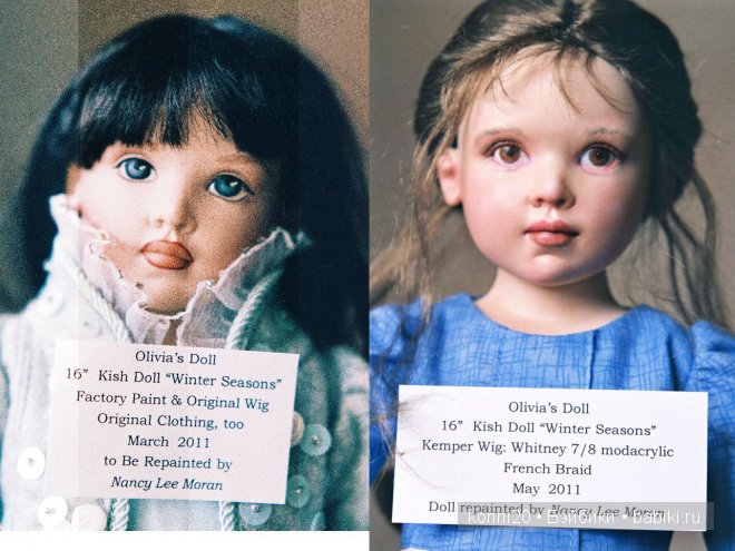 Вот такой художник-мастер Нэнси Ли Моран и ее куклы "ПЕРЕДЕЛКИ". Nancy Lee Moran dolls (фото 6)