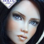 Нарисованные Глаза у БЖД кукол - или "Роскошь и сказочность от Татьяна Tofaneto" - Бразилия