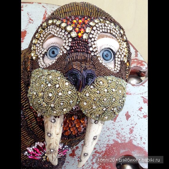 Авторские куклы созданные по технике "мозаика" из драгоценных камней - Betsy Youngquist dolls (фото 9)