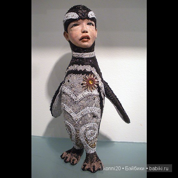 Авторские куклы созданные по технике "мозаика" из драгоценных камней - Betsy Youngquist dolls