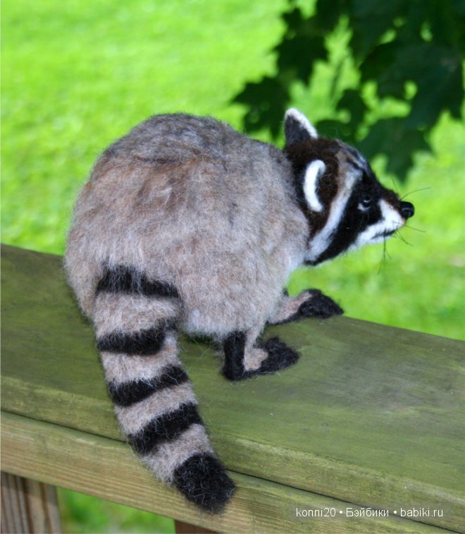 Настоящие зверьки? - НЕТ из войлока! - реальные малыши валянием от мастера Stevi T из Пенсильвании