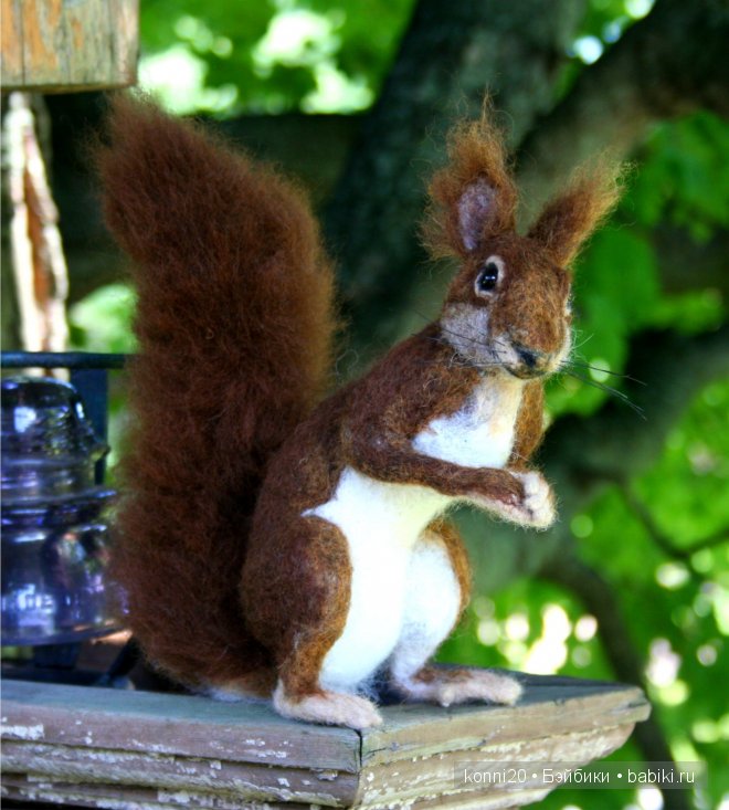 Настоящие зверьки? - НЕТ из войлока! - реальные малыши валянием от мастера Stevi T из Пенсильвании