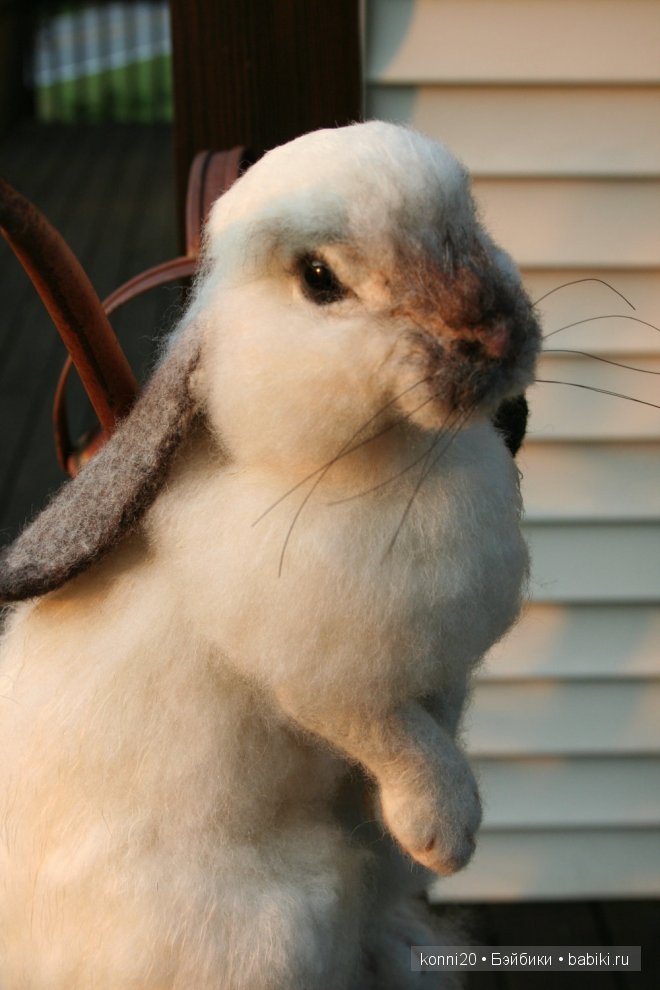 Настоящие зверьки? - НЕТ из войлока! - реальные малыши валянием от мастера Stevi T из Пенсильвании (фото 4)