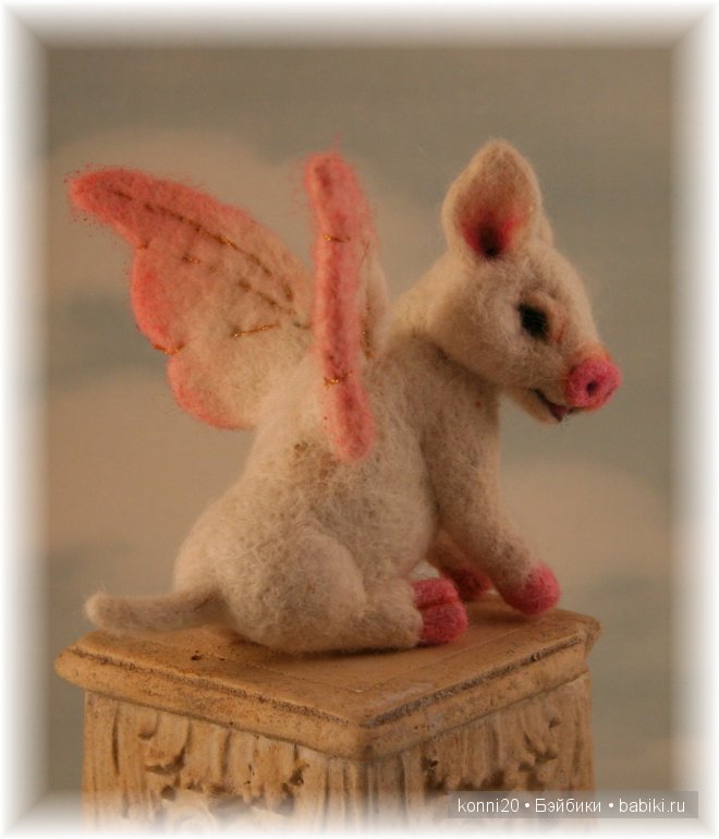 Настоящие зверьки? - НЕТ из войлока! - реальные малыши валянием от мастера Stevi T из Пенсильвании (фото 7)