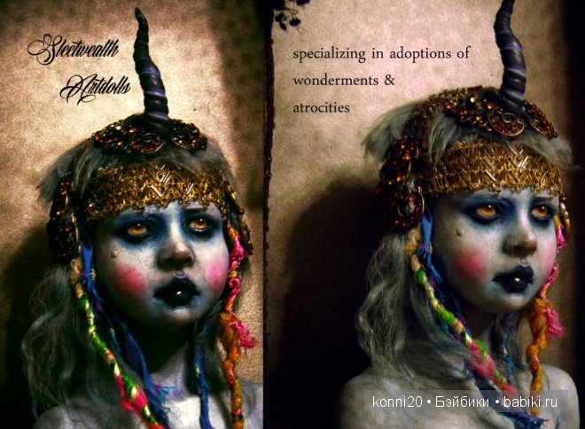 Куклы-провокация Nita Collins dolls (Нита Коллинз) -Необычное потустороннее (фото 6)