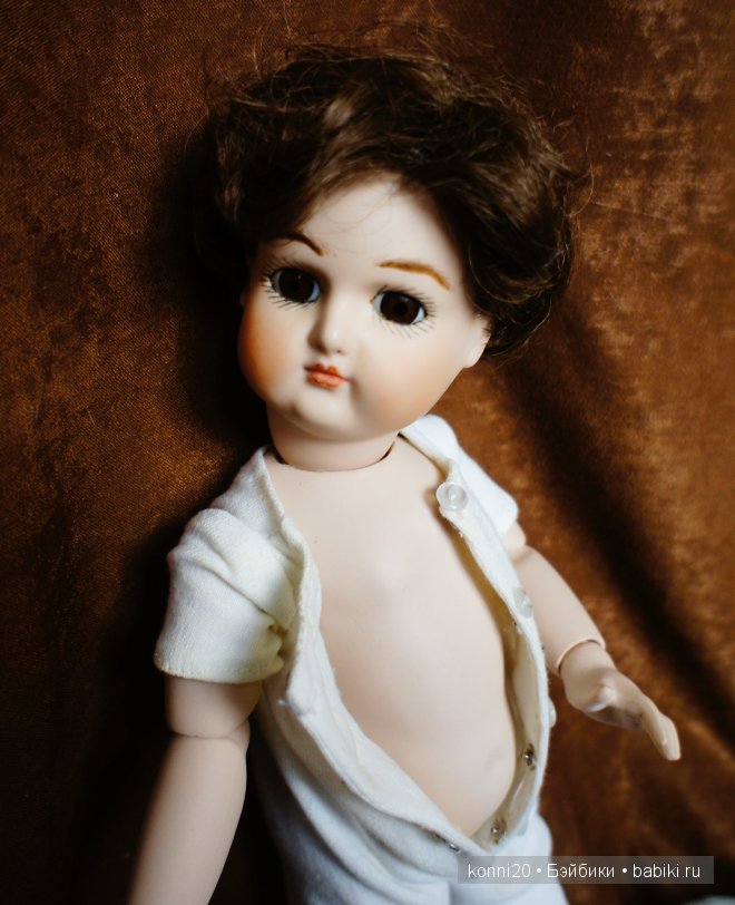 Коллекционная кукла Реплика Антикварной "Симон" от мастера Joy.Z - США