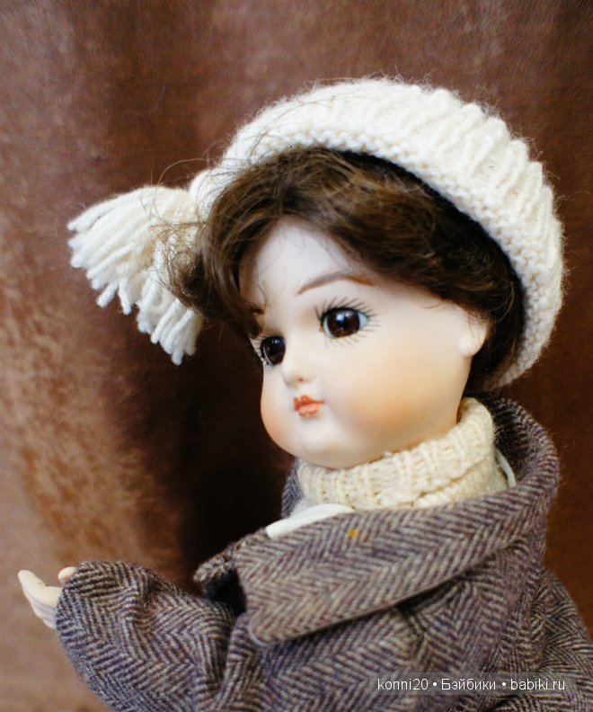 Коллекционная кукла Реплика Антикварной "Симон" от мастера Joy.Z - США (фото 9)