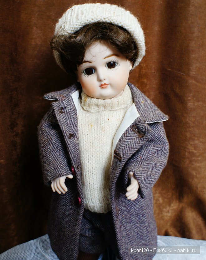 Коллекционная кукла Реплика Антикварной "Симон" от мастера Joy.Z - США (фото 4)