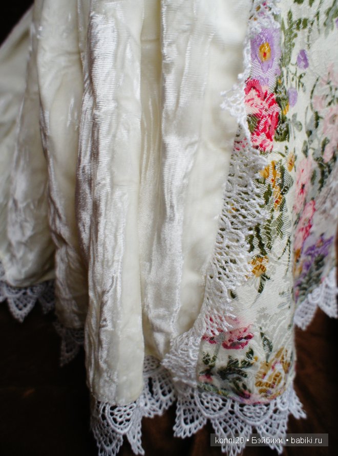 Очаровательная зеленоглазая "Жасмин" - Репликант Антикварной куклы из Канады (фото 5)