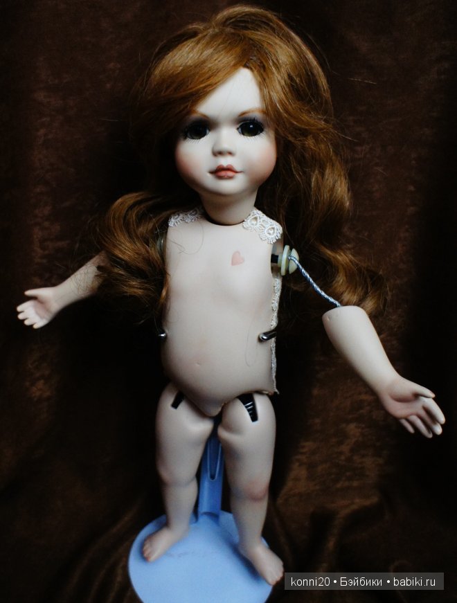 Зеленоглазое музыкальное чудо с настоящим сердцем.... Авторская необычная фарфоровая кукла | Бэйбики Зеленоглазое музыкальное чудо с настоящим сердцем.... Авторская необычная фарфоровая кукла (фото 8)