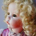 Полностью фарфоровая белокурая Красотка "Хилари" от Дианна Эффнер