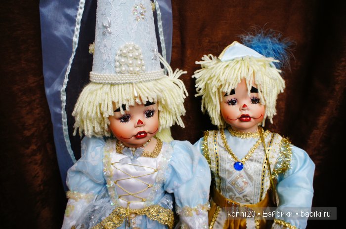 "Сказка на ночь" или Принцесса Молли и Принц Мэтью от феи кукол Келли РуБерт